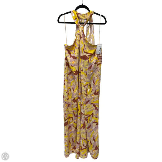 Jumpsuit By Nine West Apparel In Floral Print, Size: Xl