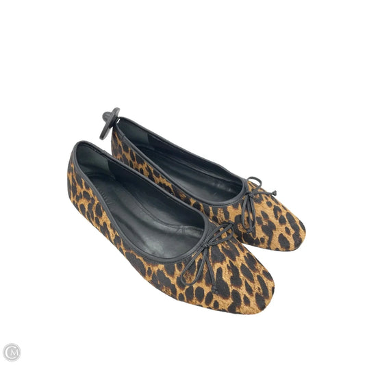 Shoes Flats By Schutz In Animal Print, Size: 9.5
