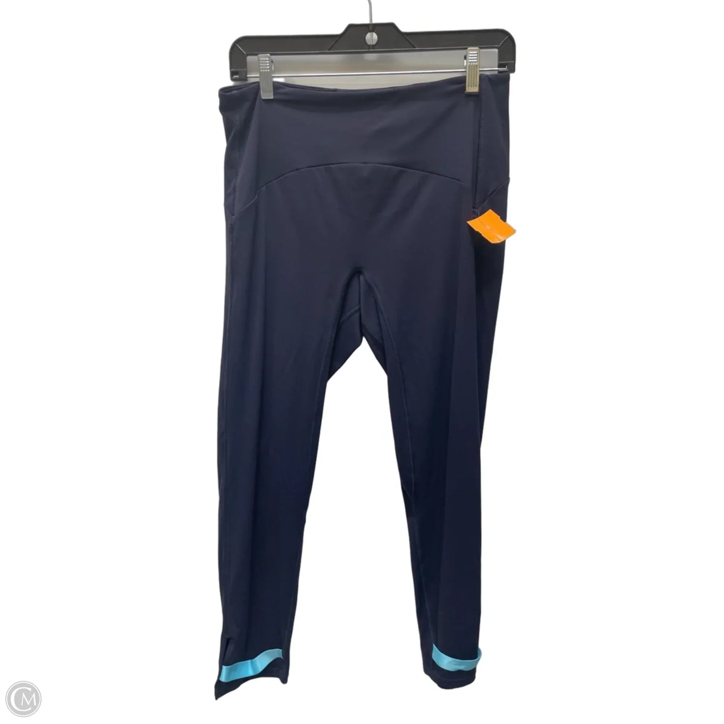 Athletic Leggings By Zyia In Navy, Size: M