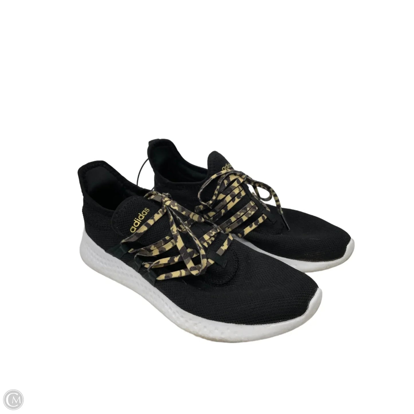 Shoes Sneakers By Adidas In Black & White, Size: 8