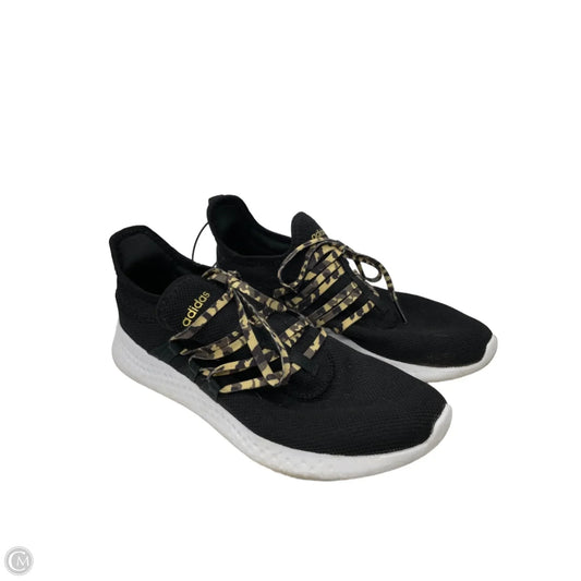 Shoes Sneakers By Adidas In Black & White, Size: 8