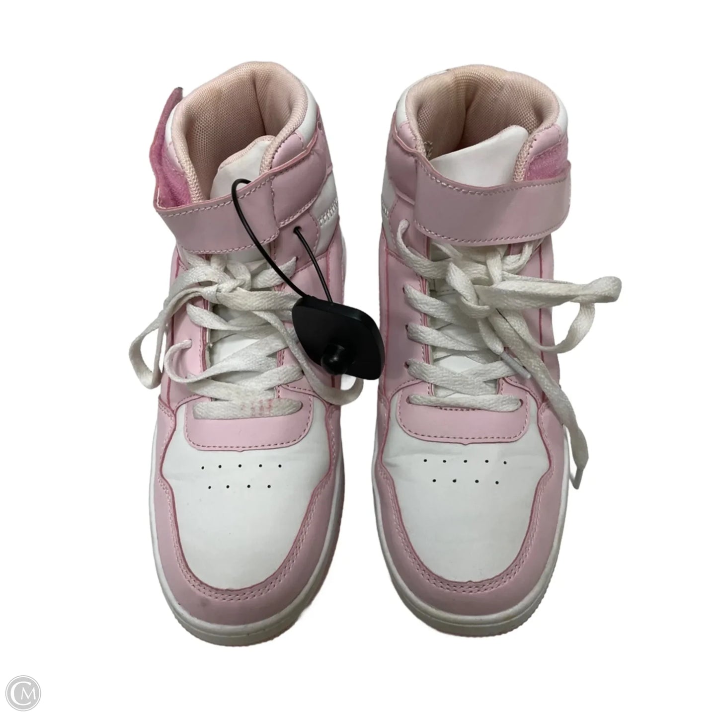 Shoes Sneakers By Express In Pink & White, Size: 10