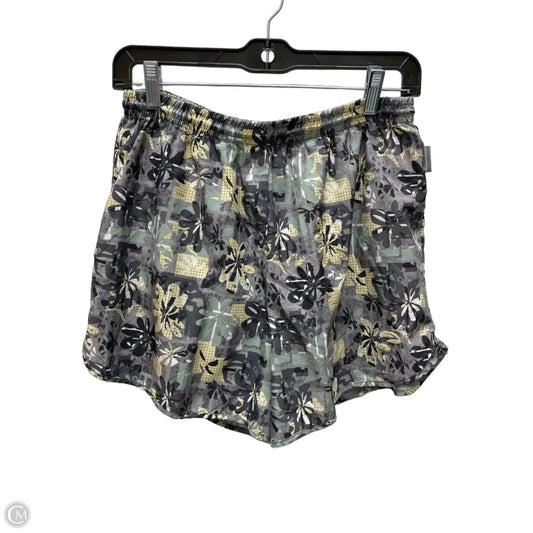Athletic Shorts By Brooks In Green & Yellow, Size: M
