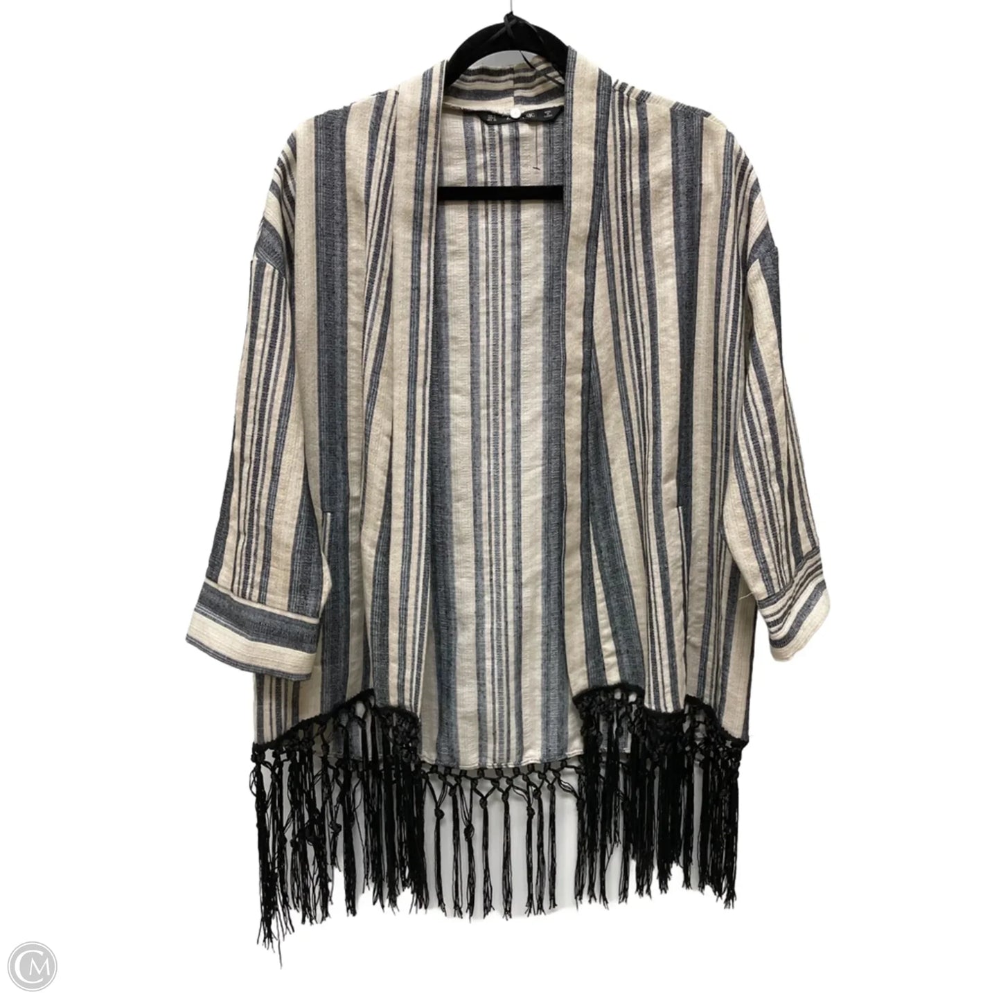 Cardigan By Zara Basic In Striped Pattern, Size: S