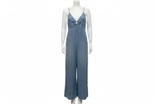 Jumpsuit By Coco + Jaimeson In Blue Denim, Size: S