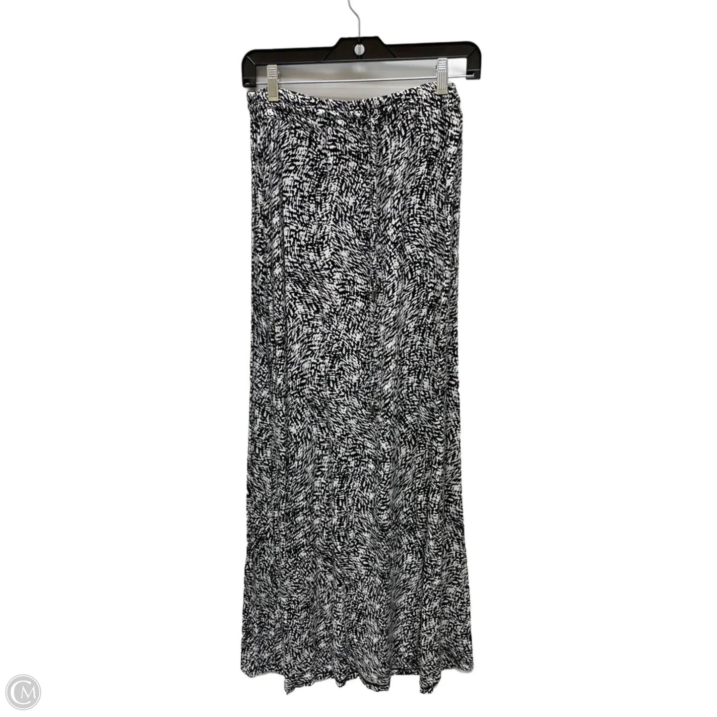 Skirt Maxi By Cynthia Rowley In Black & White, Size: M
