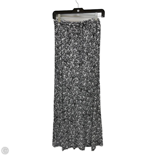 Skirt Maxi By Cynthia Rowley In Black & White, Size: M