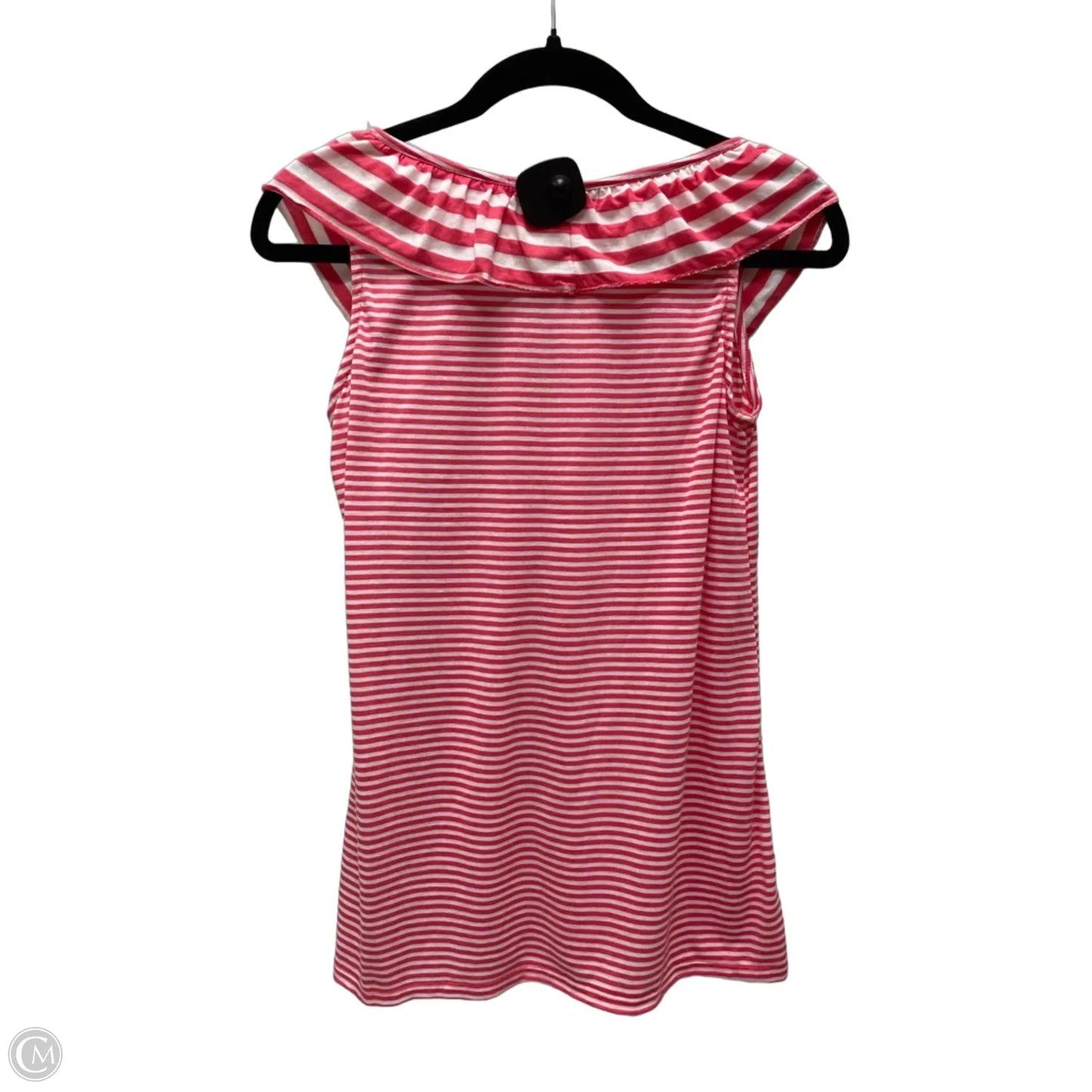 Top Sleeveless By French Laundry In Striped Pattern, Size: S