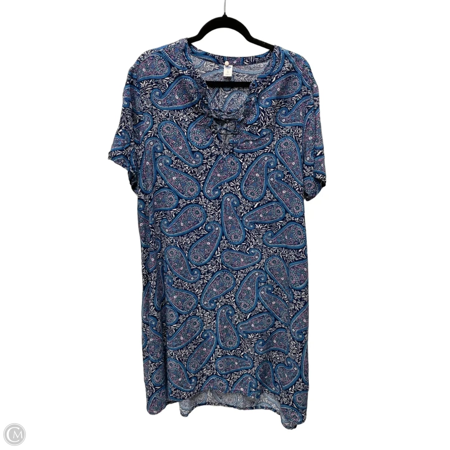Dress Casual Short By Old Navy In Paisley Print, Size: Xl