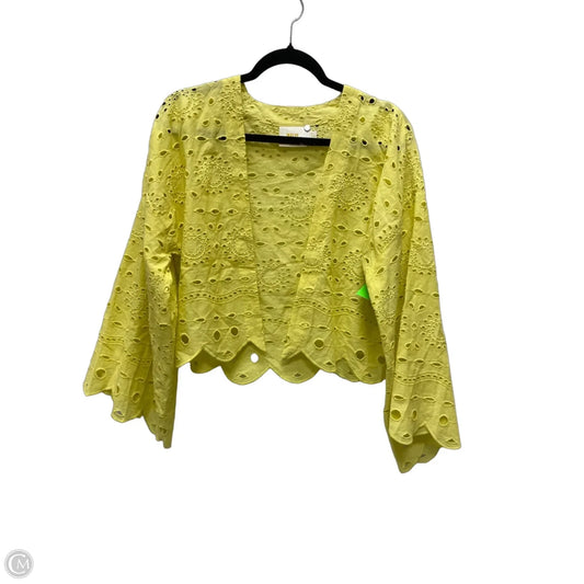 Cardigan By Maeve In Yellow, Size: Osfm