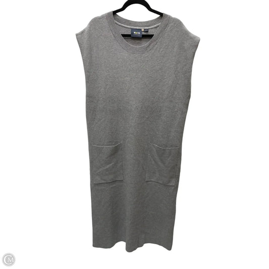 Dress Sweater By Maeve In Grey, Size: Xl