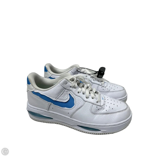 Shoes Sneakers By Nike In Blue & White, Size: 11