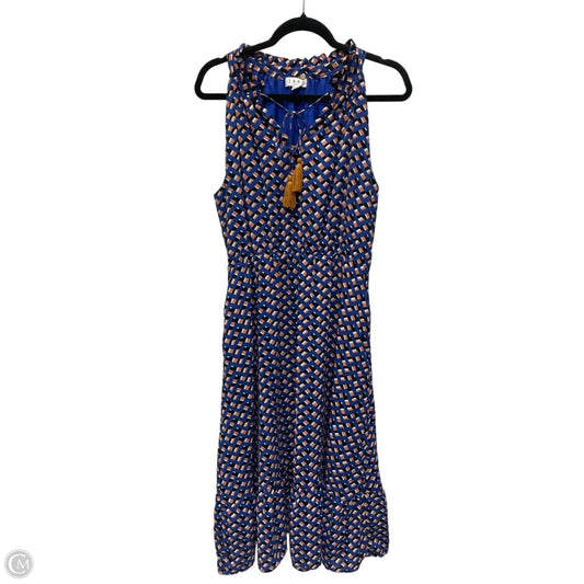 Dress Casual Midi By Thml In Geometric Pattern, Size: M
