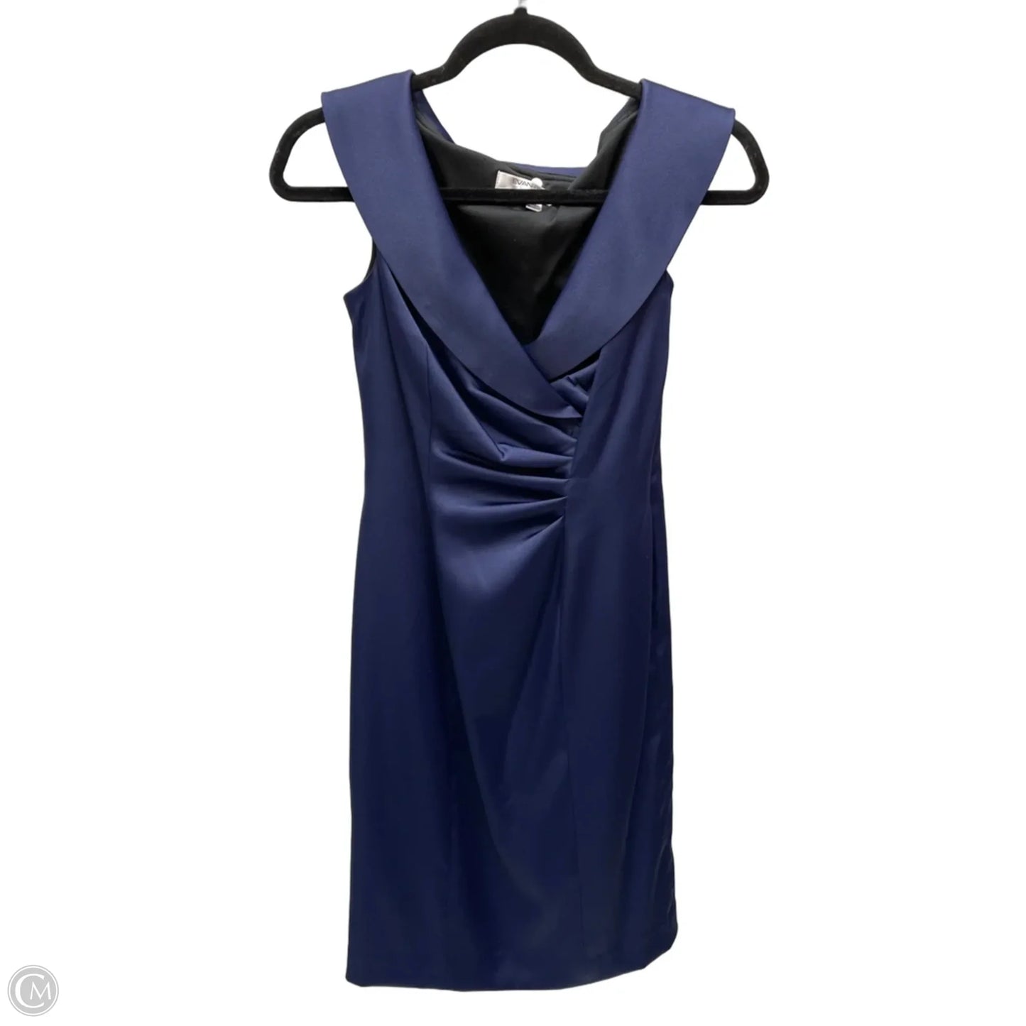 Dress Party Short By Evan-picone In Navy, Size: 2p