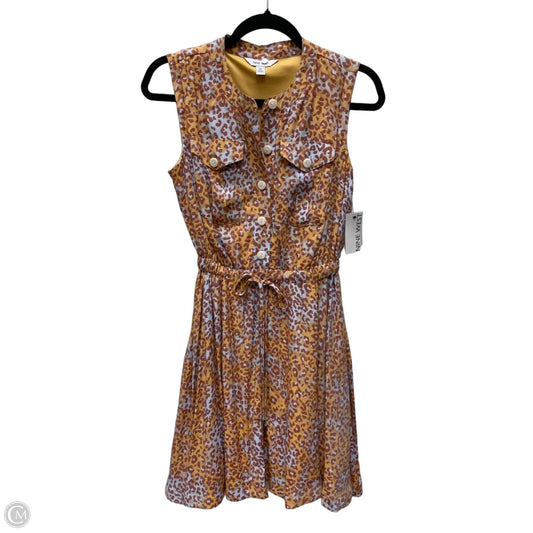 Dress Casual Short By Nine West Apparel In Animal Print, Size: Xs