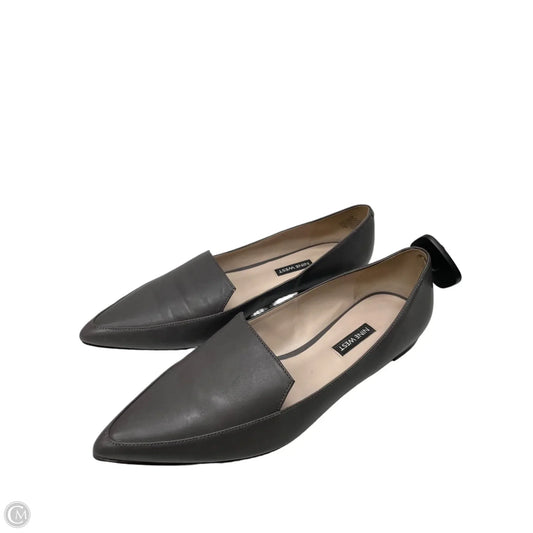 Shoes Flats By Nine West In Grey, Size: 9