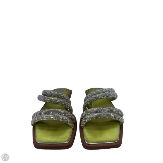 Sandals Flats By Vince Camuto In Green, Size: 6