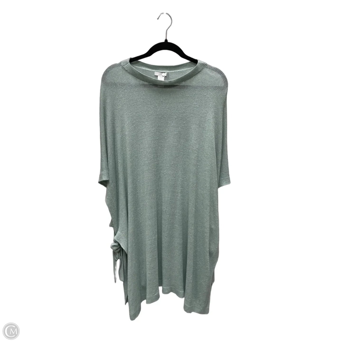 Sweater Short Sleeve By J. Jill In Green, Size: Osfm