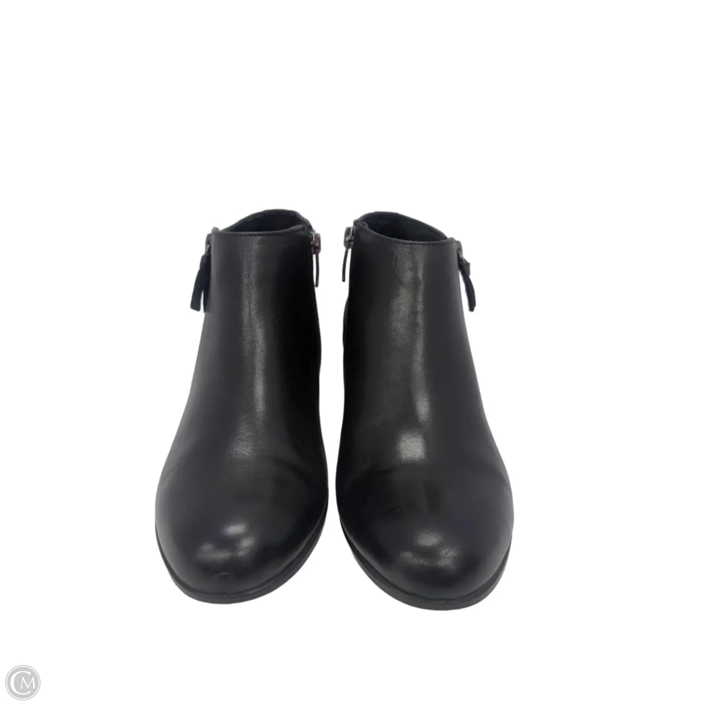 Boots Ankle Heels By Ecco In Black, Size: 7