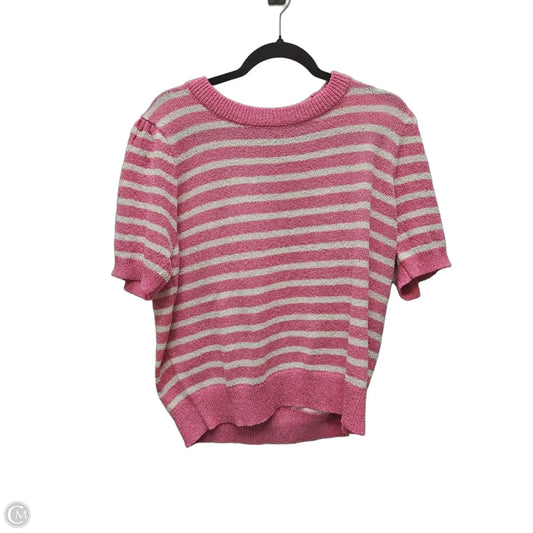 Top Short Sleeve By White Birch In Striped Pattern, Size: 1x