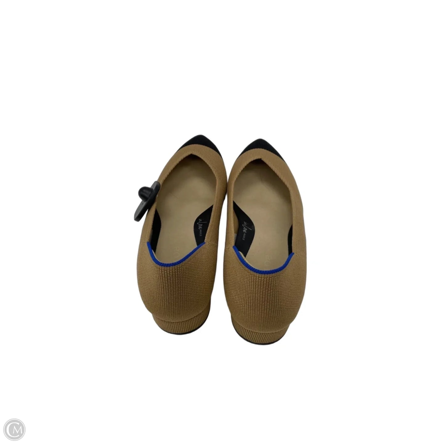 Shoes Heels Block By Rothys In Black & Tan, Size: 10.5