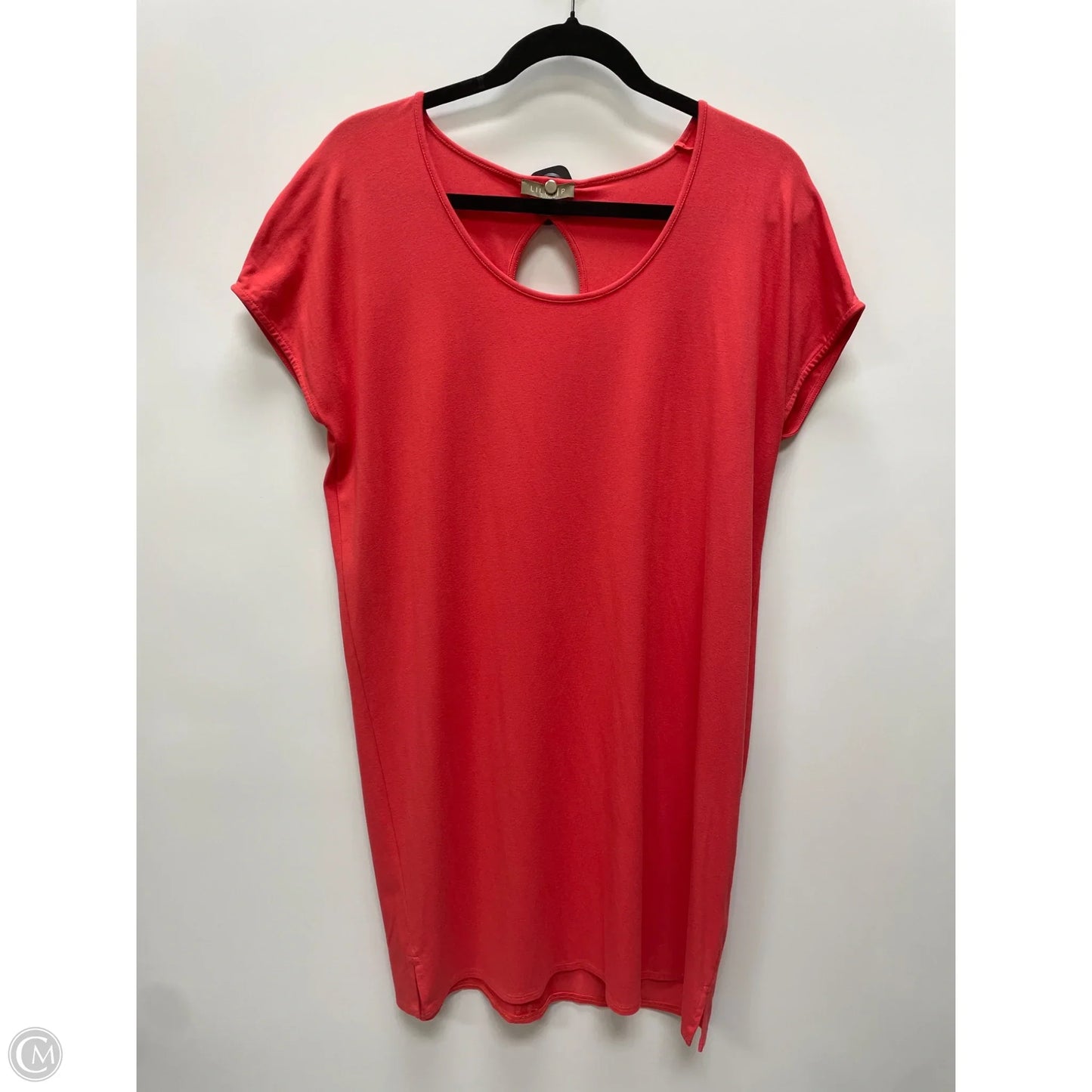 Dress Casual Short By Lilla P In Coral, Size: S