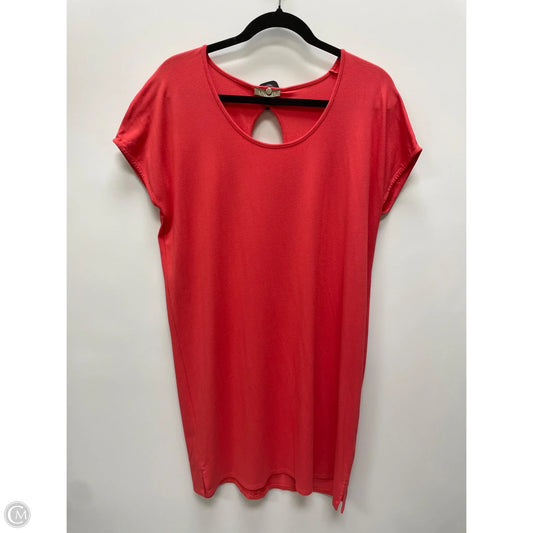 Dress Casual Short By Lilla P In Coral, Size: S
