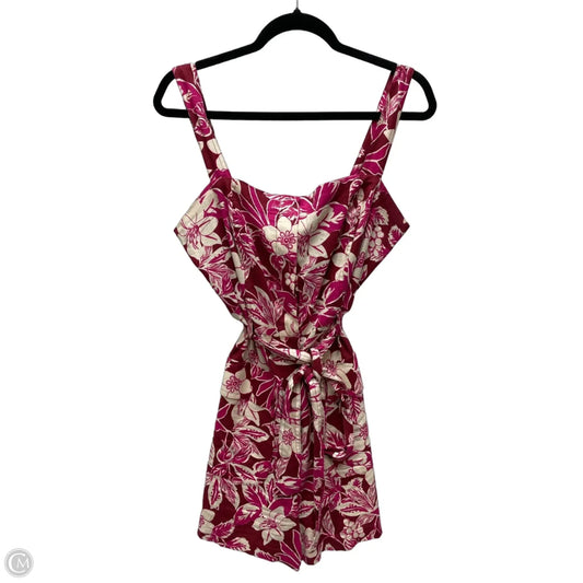 Romper By Belle Vere In Floral Print, Size: M