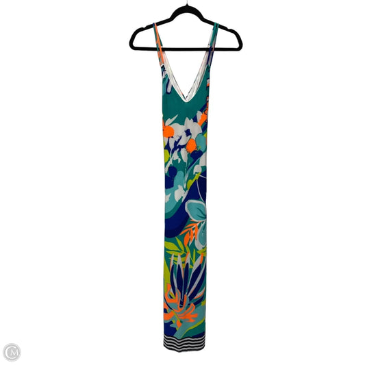 Dress Casual Maxi By Fashion Nova In Tropical Print, Size: M