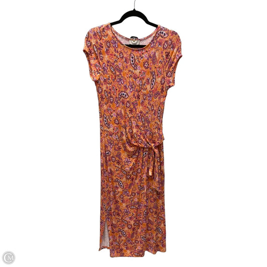 Dress Casual Short By Loft In Paisley Print, Size: M