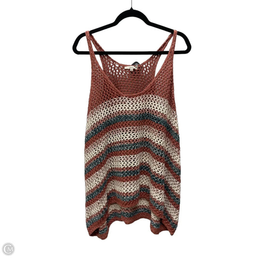 Top Sleeveless By Easel In Multi-colored, Size: S