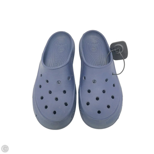 Sandals Sport By Crocs In Blue, Size: 7