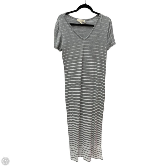Dress Casual Maxi By Michael By Michael Kors In Striped Pattern, Size: L