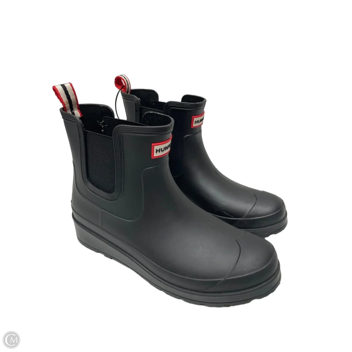Boots Rain By Hunter In Black, Size: 9