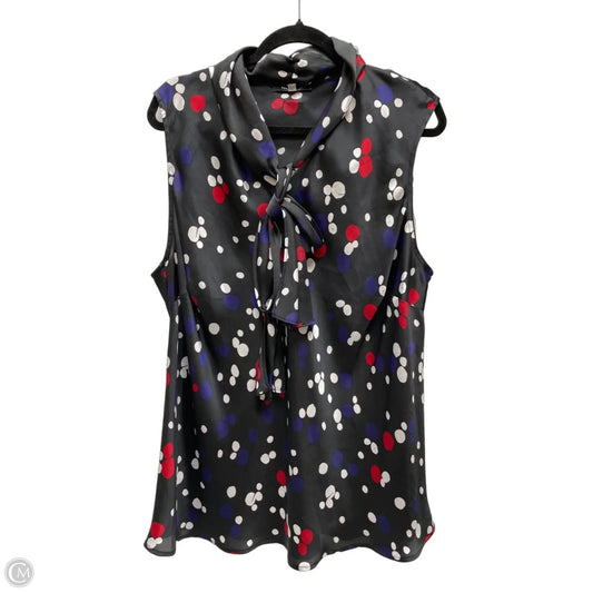 Top Sleeveless By Nine West Apparel In Black, Size: 3x