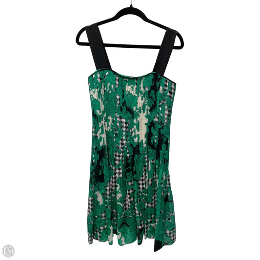 Dress Designer By Diane Von Furstenberg In Black & Green, Size: S