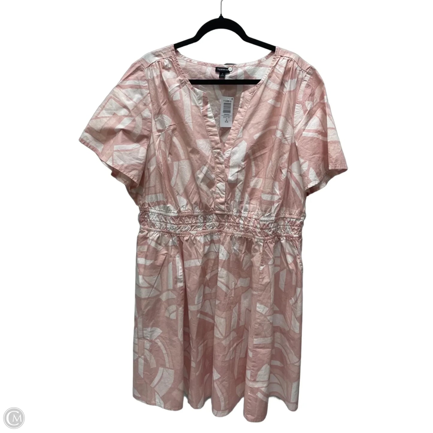 Dress Casual Short By Torrid In Geometric Pattern, Size: 2x