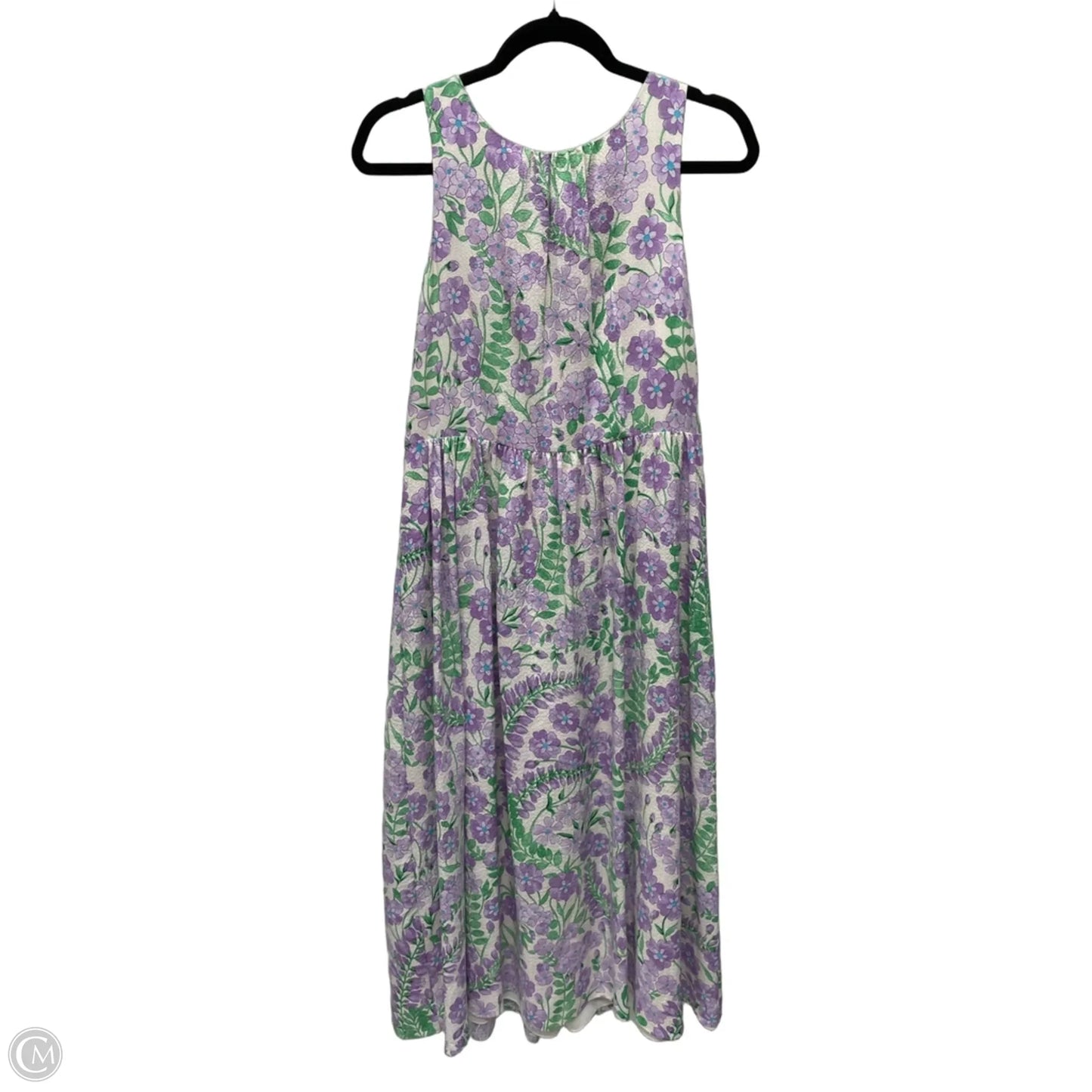 Dress Casual Midi By Talbots In Floral Print, Size: S