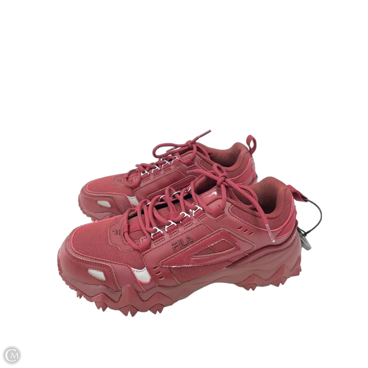 Shoes Sneakers By Fila In Red, Size: 9
