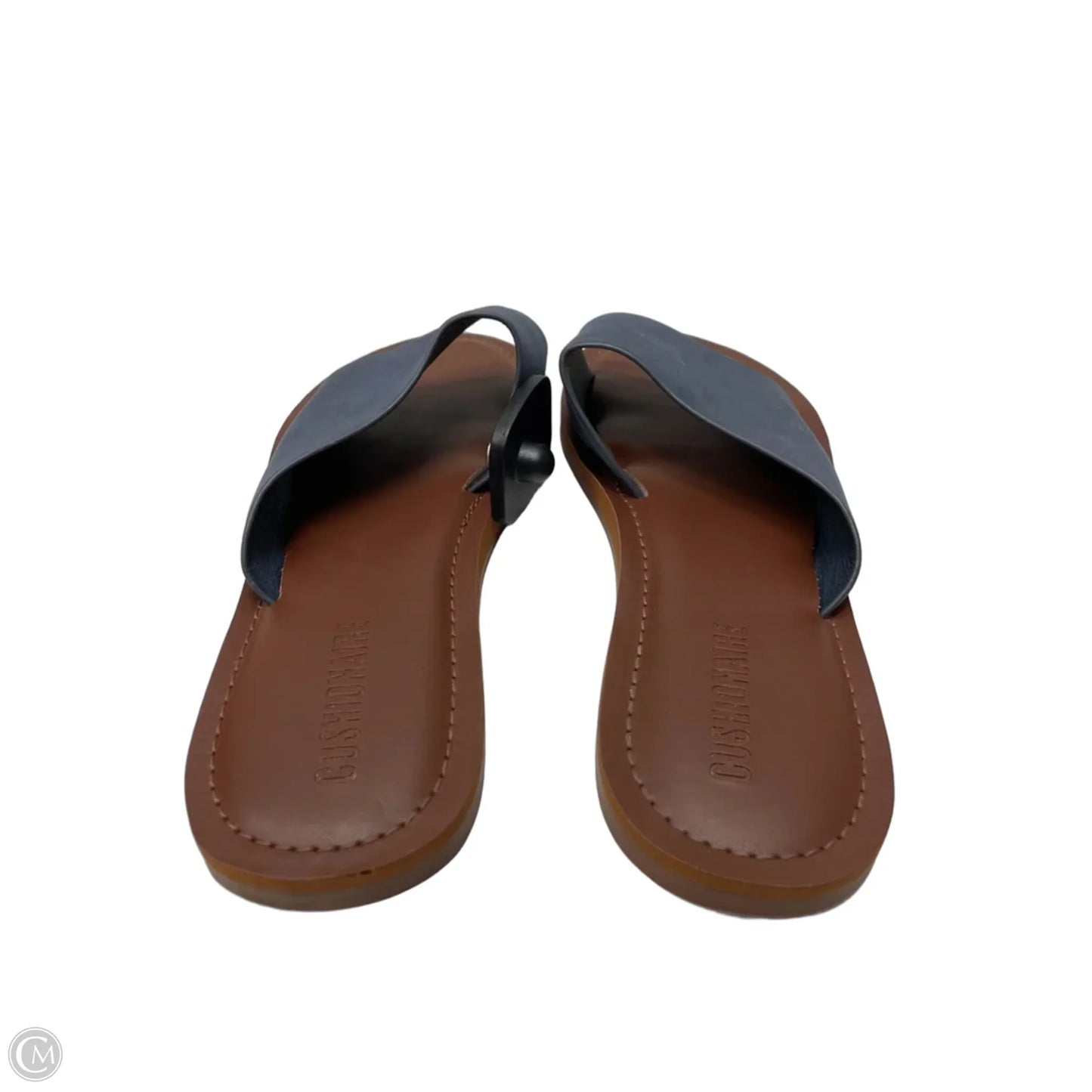 Sandals Flats By Cushionaire In Navy, Size: 7.5
