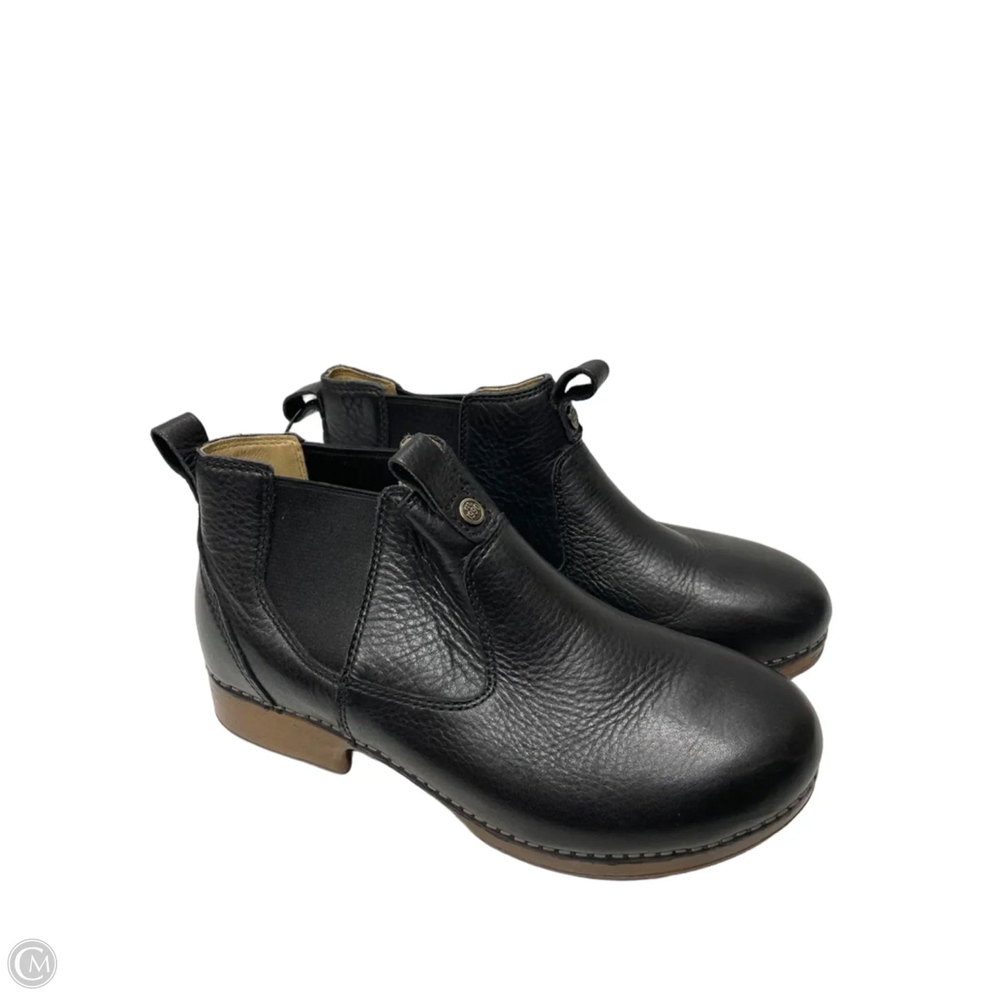 Boots Ankle Heels By Dansko In Black, Size: 8
