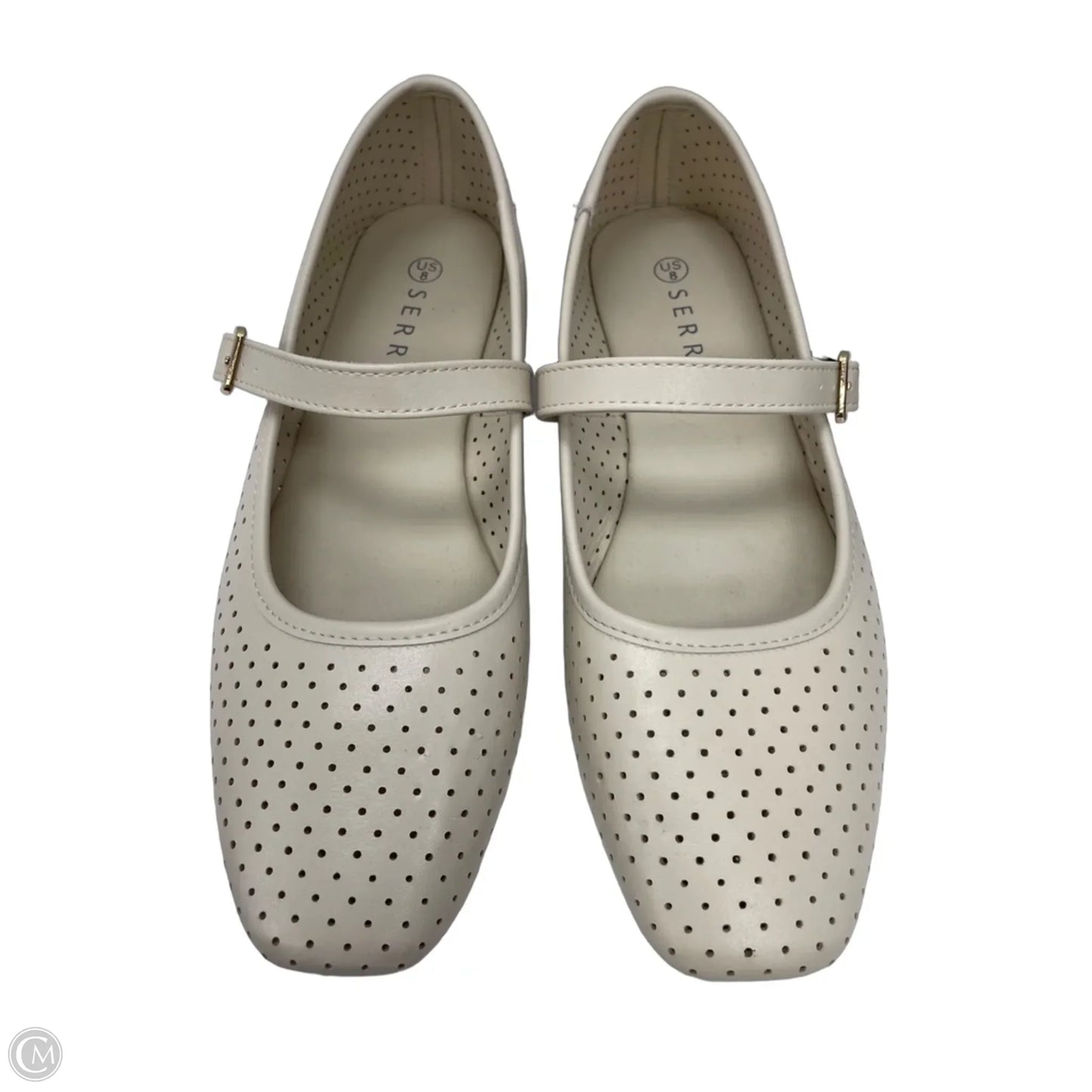 Shoes Flats By Serra In Cream, Size: 8