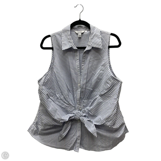 Top Sleeveless By Nine West Apparel In Striped Pattern, Size: Xl