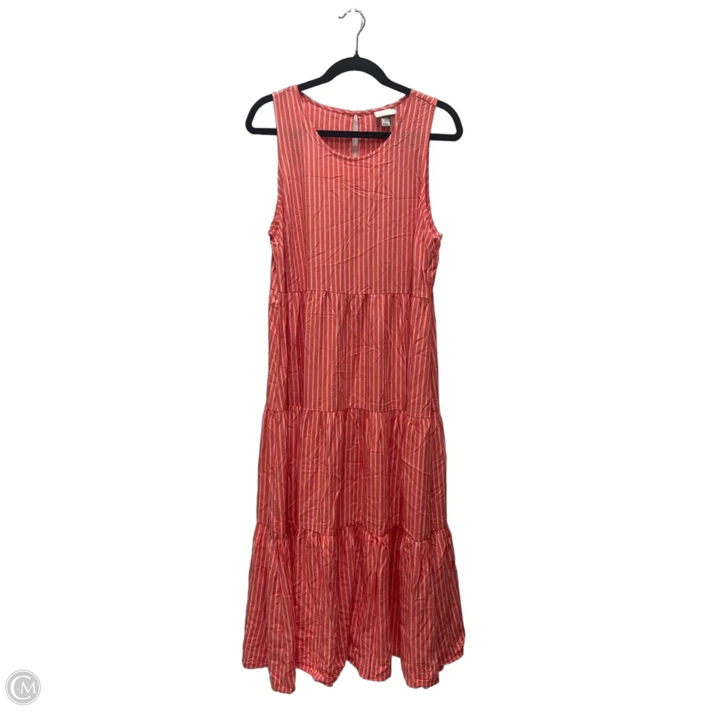 Dress Casual Maxi By A New Day In Striped Pattern, Size: L