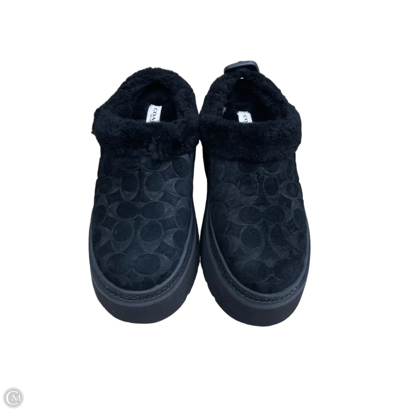 Shoes Designer By Coach In Black, Size: 7