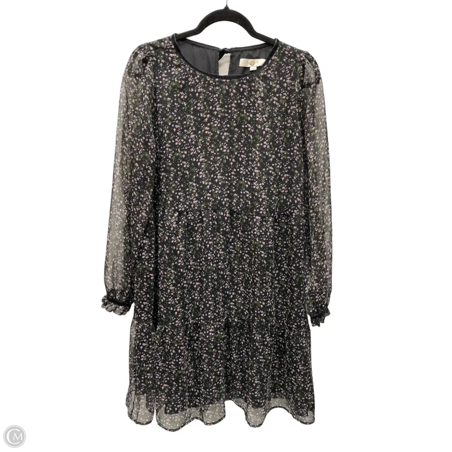Dress Casual Short By Loft In Floral Print, Size: L