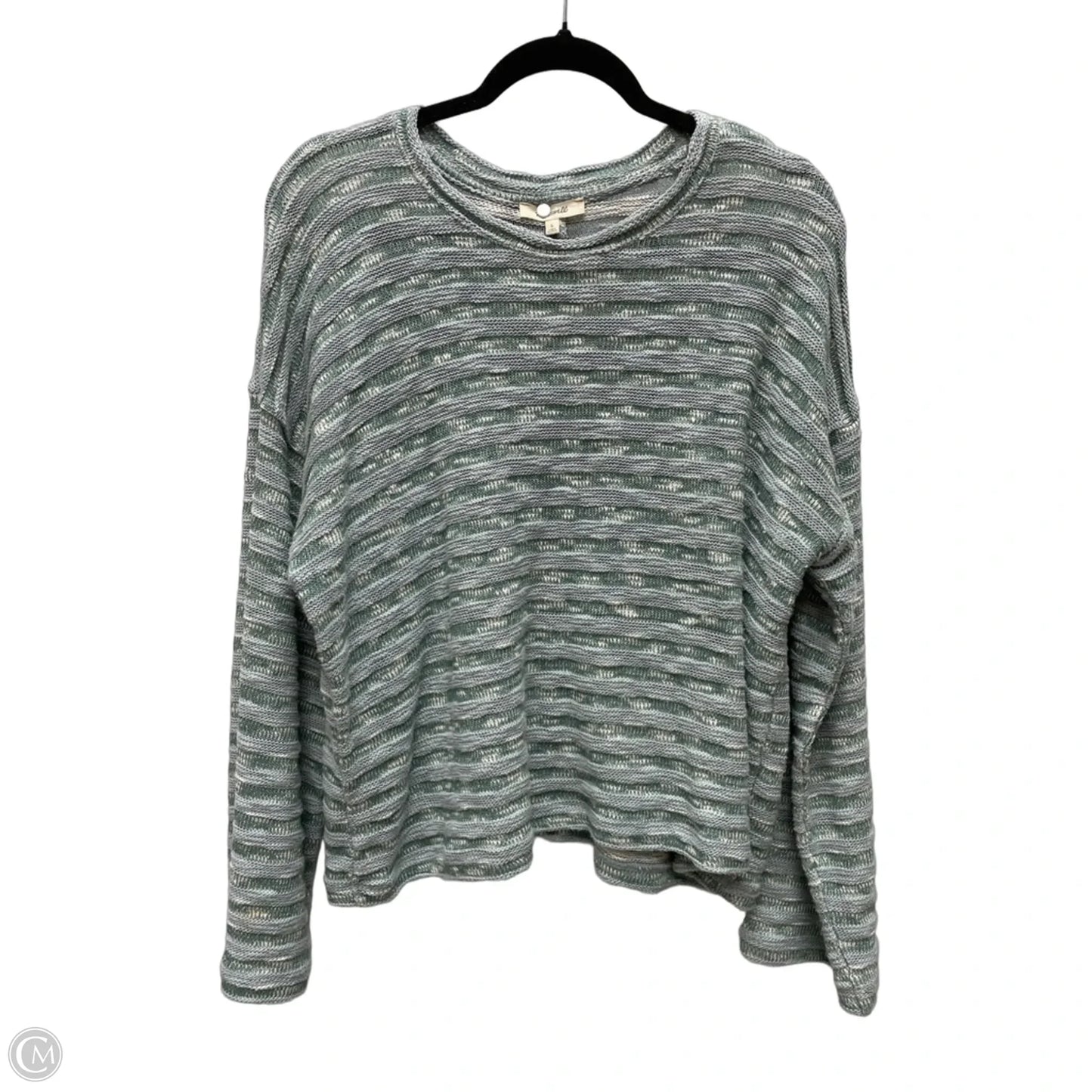 Sweater By Madewell In Striped Pattern, Size: L