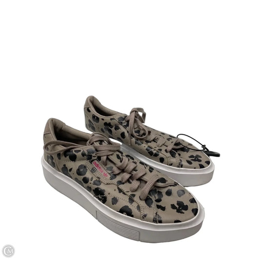 Shoes Sneakers Platform By Adidas In Animal Print, Size: 8.5