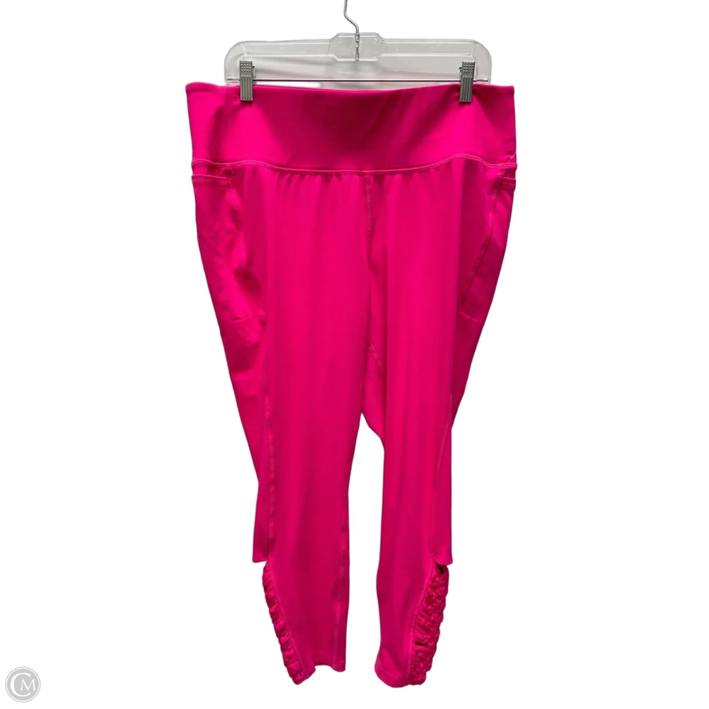 Athletic Leggings By Livi Active In Pink, Size: 1x