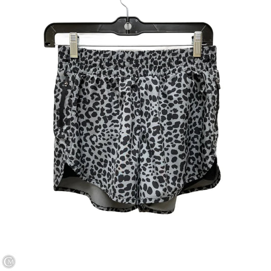 Athletic Shorts By Avia In Black & Grey, Size: S